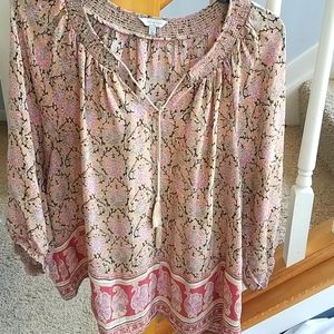 Lucky brand flower shirt